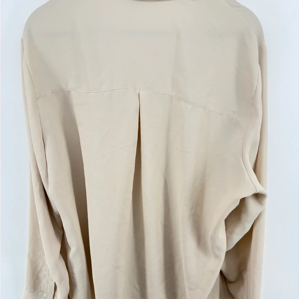Express portofino Elegant Beige Women's Top - Picture 2 of 3